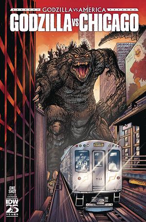 Godzilla Vs America Chicago #1 CVR B SEELEY cover