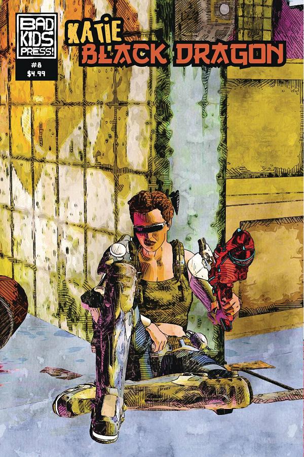 Katie Black Dragon #8 cover
