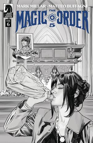 Magic Order V #6 CVR B B&W BUFFAGNI (MR) cover