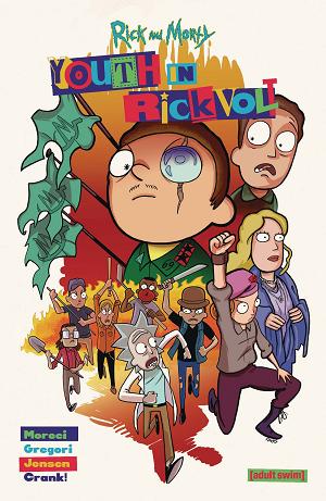 Rick And Morty Youth In Rickvolt Tp