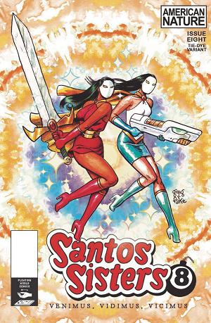 Santos Sisters #8 CVR B TIE DYE (MR) cover