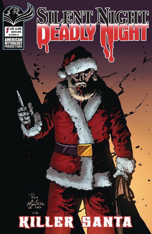 Silent Night Deadly Night Killer Santa #1 cover by Roy Allen Martinez