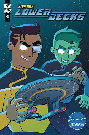 Star Trek Lower Decks #4 cover