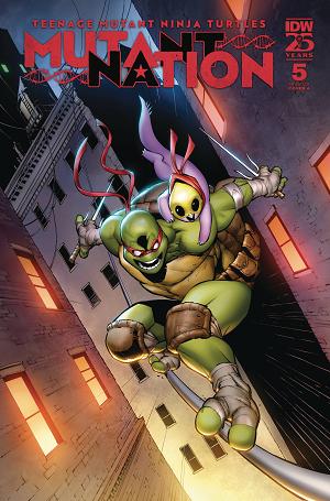 Tmnt Mutant Nation #5 CVR A DUNBAR cover