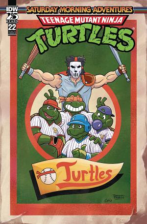 Tmnt Saturday Morning Adv #22 CVR B FRIDOLFS cover