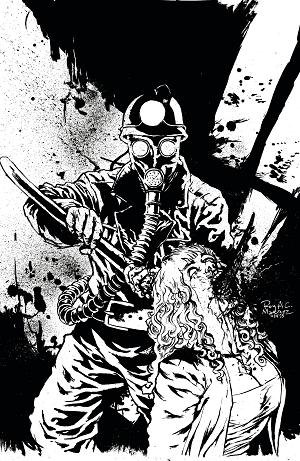 Valentine Bluffs Massacre #2 CVR E LTD ED B&W VIRGIN ART (O/ cover