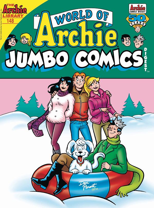 World Of Archie Jumbo Comics Digest #148 cover by Dan Parent