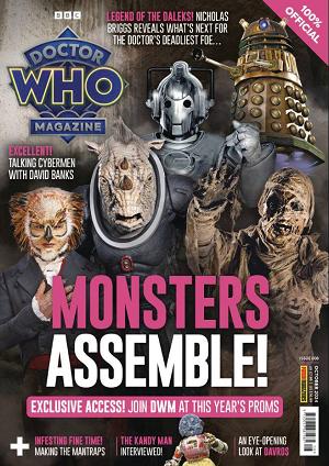 Doctor Who Magazine #612 cover