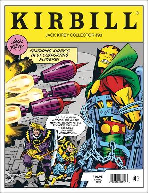 Jack Kirby Collector #93 cover