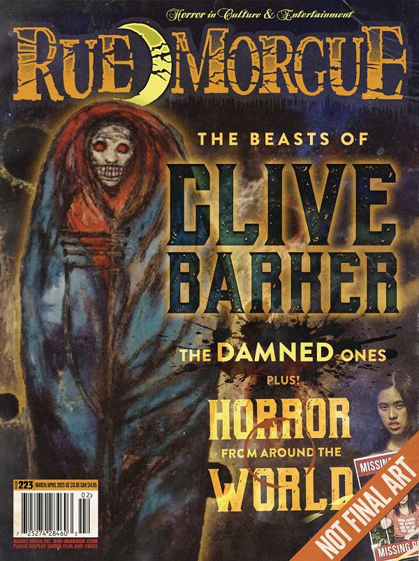 Rue Morgue Magazine #223 cover