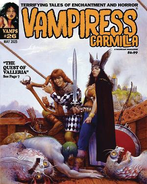 Vampiress Carmilla Magazine #26 cover
