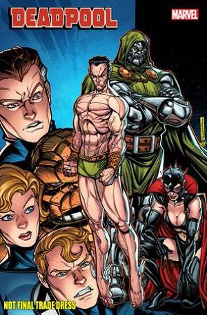 Deadpool #10 CHAD HARDIN FANTASTIC FOUR HOMAGE cover