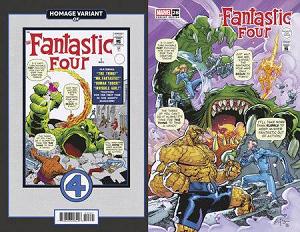 Fantastic Four #28 ANDREI BRESSAN FANTASTIC FOUR HOMAGE cover