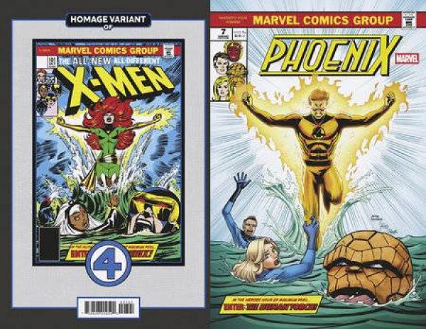 Phoenix #7 CORIN HOWELL FANTASTIC FOUR HOMAGE cover