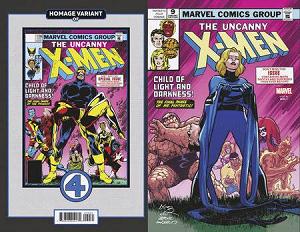 Uncanny X-Men #9 DAVID LOPEZ FANTASTIC FOUR HOMAGE cover