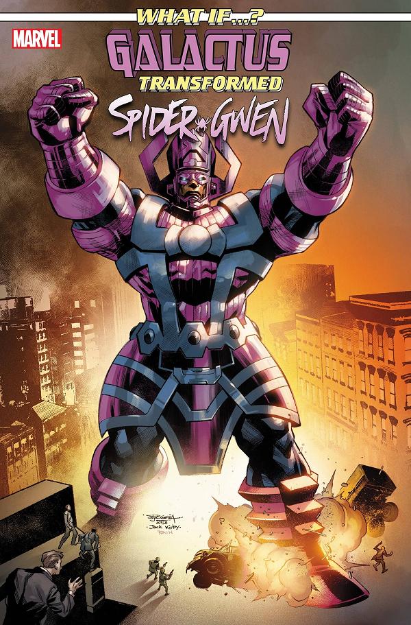 What If Galactus Transformed Spider-Gwen #1 HOMAGE cover