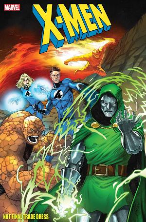X-Men #10 MICHELE BANDINI FANTASTIC FOUR HOMAGE cover