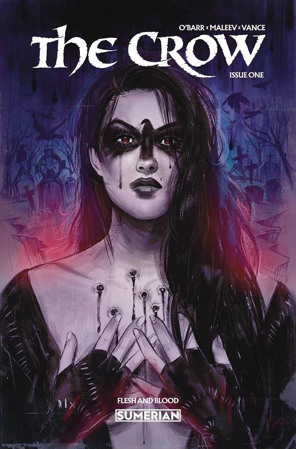 Crow Flesh And Blood #1 CVR A VILCHEZ (MR) cover