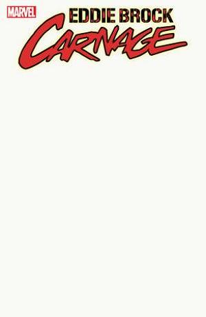 Eddie Brock Carnage #1 CVR V BLANK CVR cover