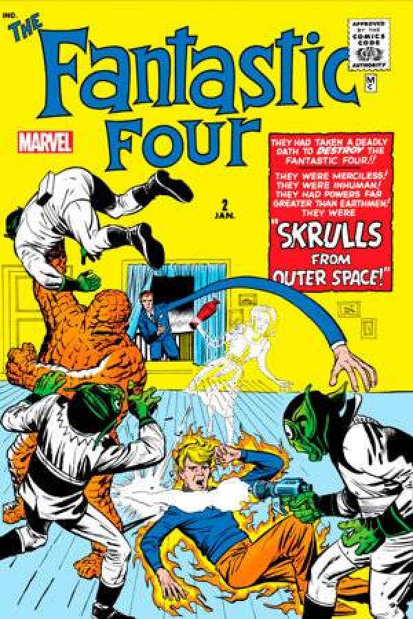 Fantastic Four #2 cover