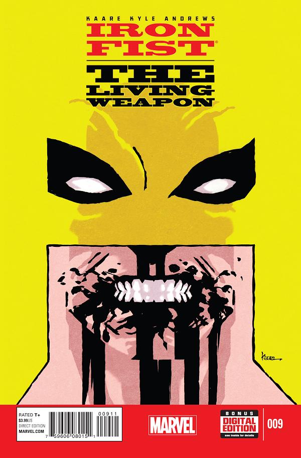 Iron Fist Living Weapon #9 cover