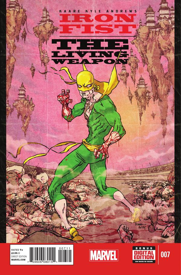 Iron Fist Living Weapon #7 cover