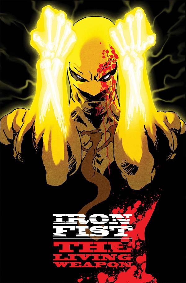 Iron Fist Living Weapon #1  cover