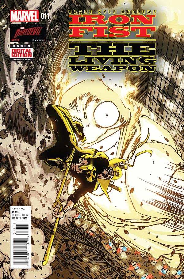 Iron Fist Living Weapon #11 cover