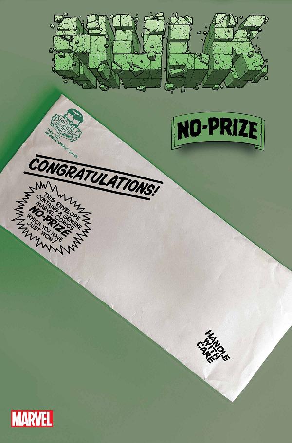 Hulk #12 NO PRIZE cover