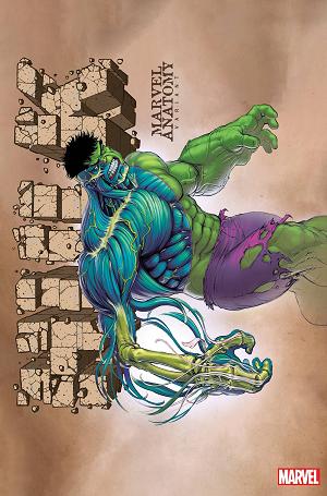 Hulk #11 MARVEL ANATOMY LOBE cover