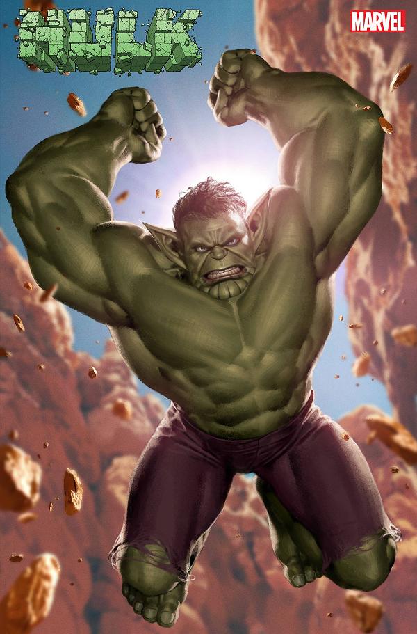 Hulk #7 variant cover by Jung-Geun Yoon