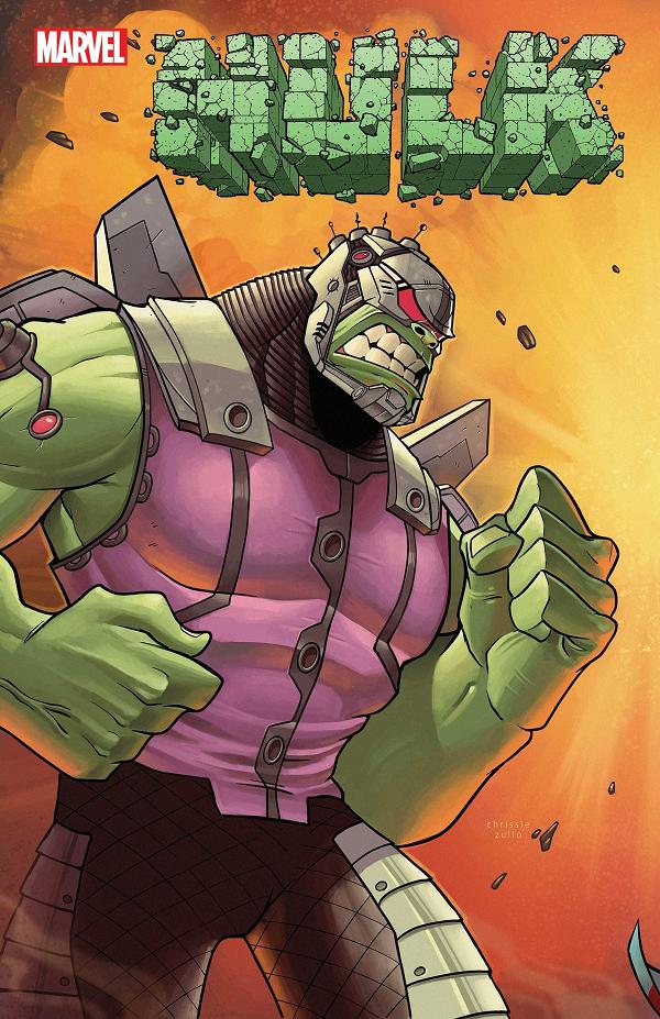 Hulk #7 variant cover by Chrissie Zullo
