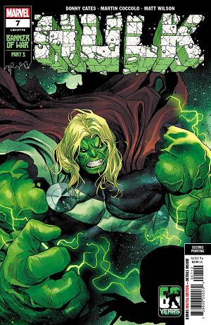 Hulk #7 2ND PTG COCCOLO cover