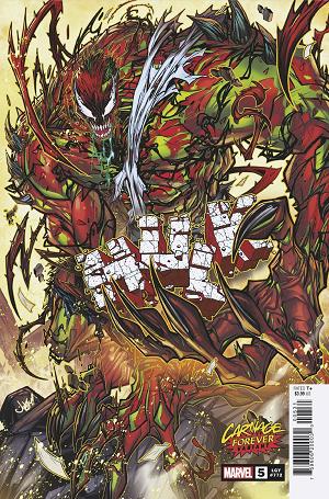 Hulk #5 MEYERS CARNAGE FOREVER cover