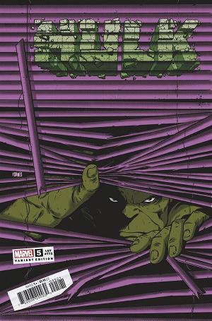 Hulk #5 FORNES WINDOW SHADES cover