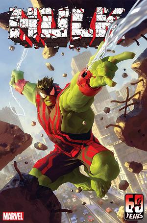 Hulk #6 GARNER SPIDER-MAN cover