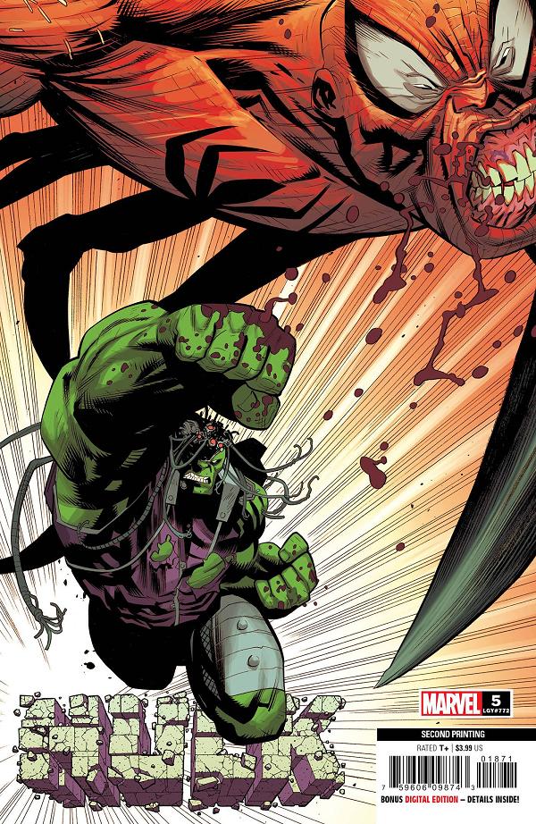 Hulk #5 2ND PTG OTTLEY cover
