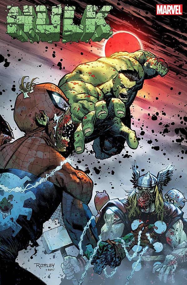 Hulk #4 2ND PTG OTTLEY cover