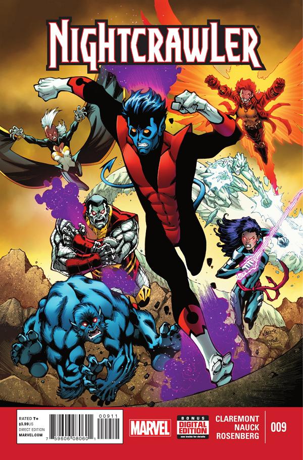 Nightcrawler #9 cover by Todd Nauck