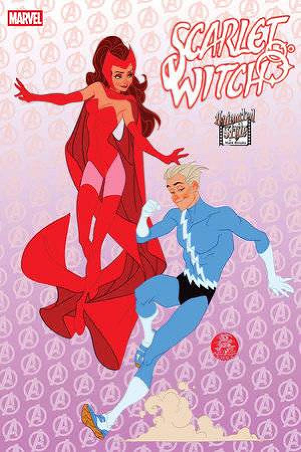 Scarlet Witch #9 MARK BROOKS ANIMATED STYLE cover