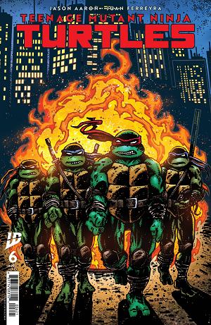 Teenage Mutant Ninja Turtles 2024 #6 CVR B BURNHAM cover