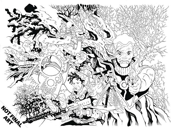 Bitter Root Next Movement #1 CVR B MOORE cover