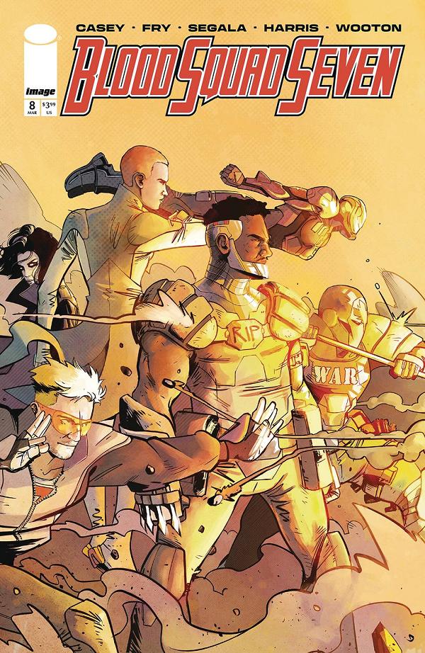 Blood Squad Seven #8 variant cover