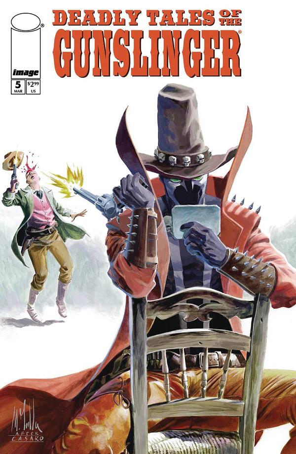 Deadly Tales Of Gunslinger Spawn #5 variant cover by Marco Failla