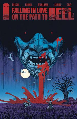 Falling In Love On Path To Hell #9 CVR A BROWN (MR) cover