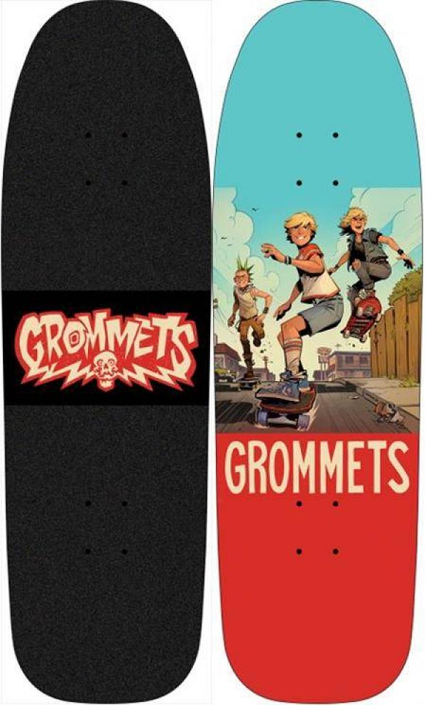 Grommets Skateboard Deck Design #1 cover