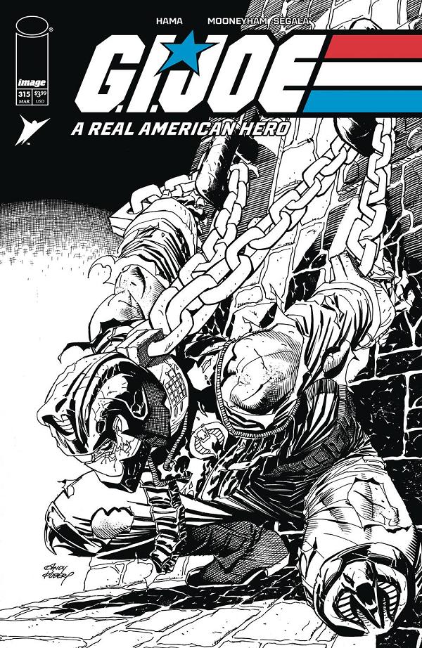 G.I. Joe: A Real American Hero #315 variant cover by Andy Kubert
