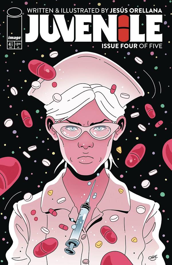Juvenile #4 CVR B ORELLANA cover