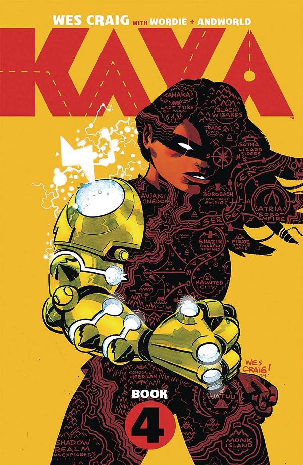 Kaya Tp Book 04 cover by Wes Craig