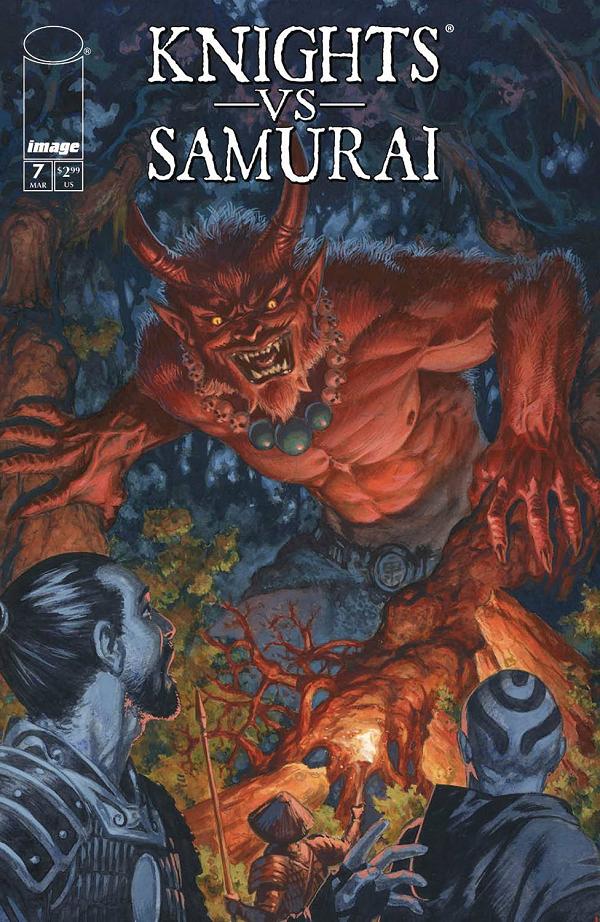 Knights Vs Samurai #7 CVR A BONACORSI cover
